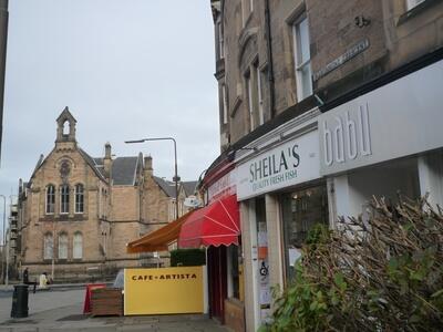 There are many independent cafes and shops a few metres away from the apartment